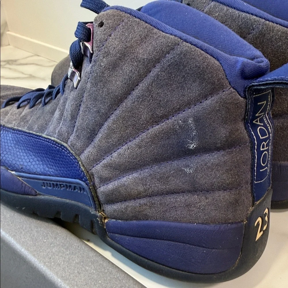 Air Jordan 12 Retro Deep Royal Blue men’s size 12 2016 see description for wear